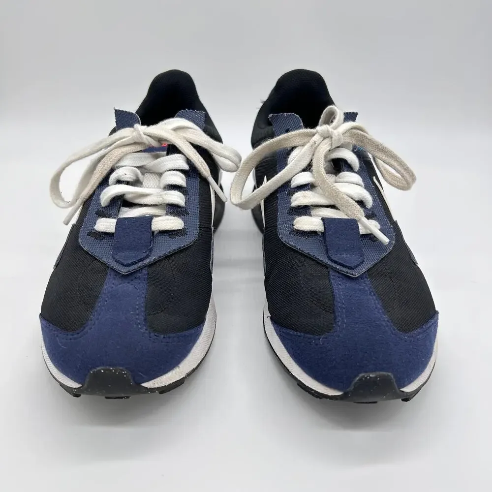 Nike Air Max Pre-Day Black Midnight Navy Blue Athletic Shoes Sneakers Men Size 8